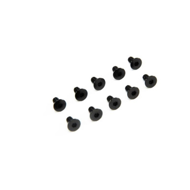 Axial M3 x 6mm, Flat Head Screw, 10pcs