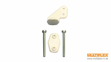 Multiplex Control Horn, Size 1 - 10mm, 2 pcs