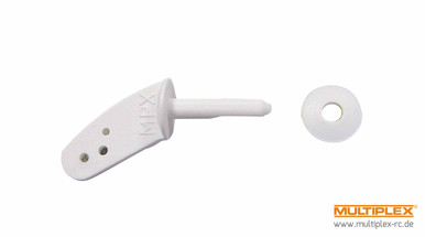 Multiplex Mini Control Horn, 11mm Push Glue Fit, 6 pcs