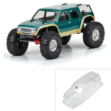 Proline Coyote Grande Clear Body suit 12.3in Wheelbase Scale Crawlers