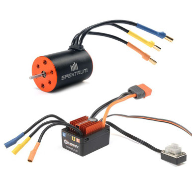 Spektrum Firma 30A BL Smart ESC with 4500Kv Motor Combo suit 1/18 Vehicles
