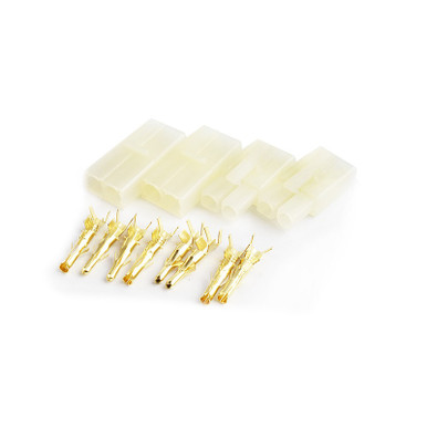 TRC Tamiya connector set Gold plated terminals 2pairs/bag
