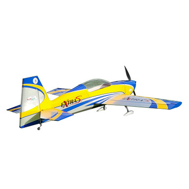 Sebart Extra XS 50E ARF, Yellow / Silver / Blue