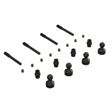 Arrma Sway Bar Hardware Set, 8S BLX, AR330614