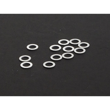 Trinity Racing Precision Aluminium (.020) Rotor Shims, 12pcs