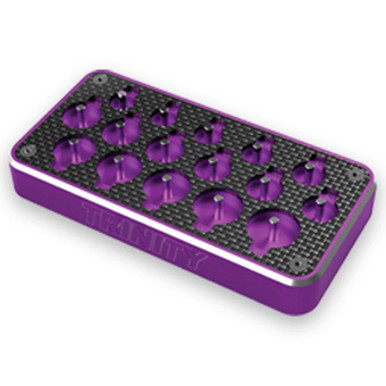 Trinity Racing Billet Aluminium Ultimate 48P Pinion Gear Caddy