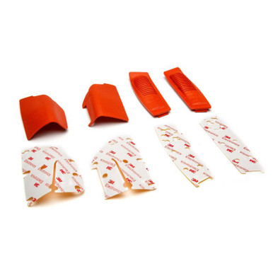 Spektrum Orange Grip Set with Tape, Dx6 Gen 2 and 3, Dx8 Gen 2, Clearance