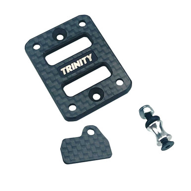 Trinity Racing Center Diff Plate and Wire Guard, TLR X/E 2.0