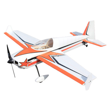 Seagull Models Laser 48inch 30E ARF, Orange / White