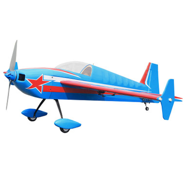 Seagull Models Laser 48inch 30E ARF, Blue / Red