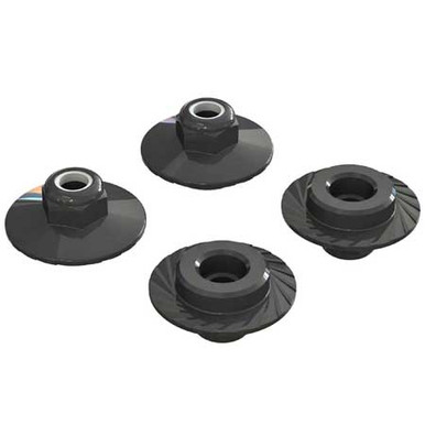 Arrma Flanged Lock Nut, 5x8mm, 4 Pieces, AR708007, Clearance