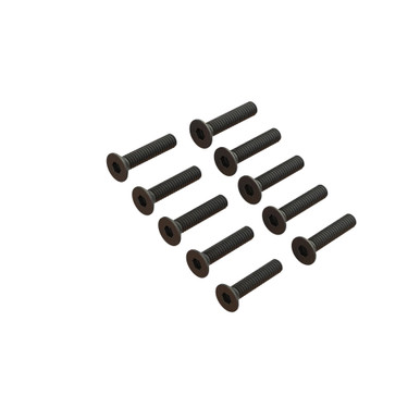 Arrma M2x10mm Flat Head Screw, 10pcs