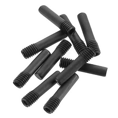 Axial Screw Shaft M3x2.5x13mm Black (10), AXA176