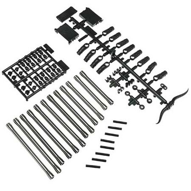 Axial Rear Links Set, Aluminium, 80/94/101.5mm, SCX10 II, AX31466
