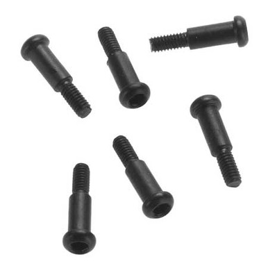 Axial Hex Socket Button Head Shoulder Screw, M2.5x6x12mm, 6 Pieces, AX31490