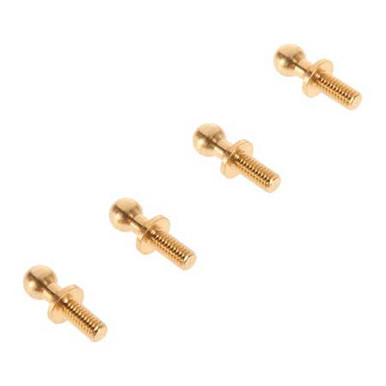Axial Ball Stud, 4mm, M2.6x5mm, 4 Pieces, AX31499