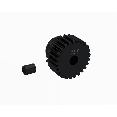 Arrma 25T 0.5 Mod CNC Pinion Gear with 3.2mm Bore, Grom BLX
