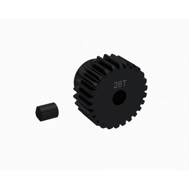 Arrma 26T 0.5 Mod CNC Pinion Gear with 3.2mm Bore, Grom BLX