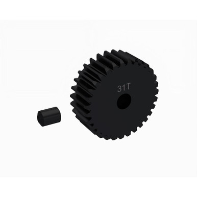 Arrma 31T 0.5 Mod CNC Pinion Gear with 3.2mm Bore, Grom BLX