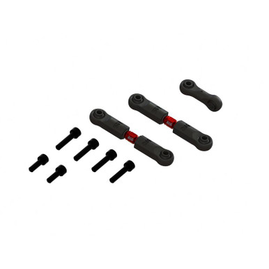 Arrma Aluminium Adjustable Steering Links Set B, 2pcs, Mojave Grom