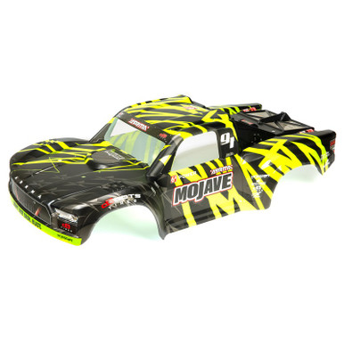 Arrma 6S Finished Body, Black/Green, Mojave, AR411002