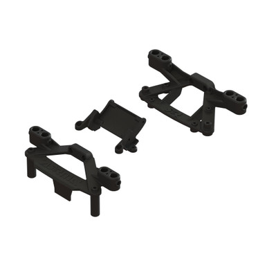 Arrma Upper Bumper / Body Mount Set, AR320586