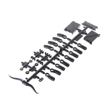 Axial Rod End Set, 4mm, AX31186