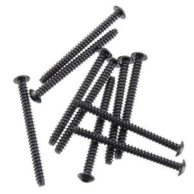 Axial Hex Skt Tapping Button Head Screw M3x35mm Black (10), AXA0442