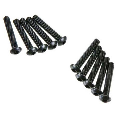 Axial Hex Socket Button Head Screw, M3x18mm, 10 Pieces, AXA118