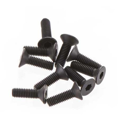 Axial Hex Socket Flat Head Screw, M3x10mm, 10 Pieces, AX31185