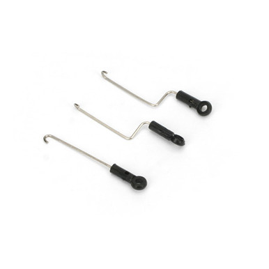 Blade Servo Pushrod Set with ball link, 3pcs