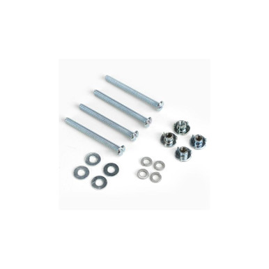 Dubro 4-40 x 1.25in Mounting Bolts and Nuts, 4pcs, Part 127