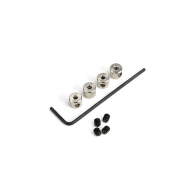 Dubro 1/16 Dura Collars, 4pcs, Part 137