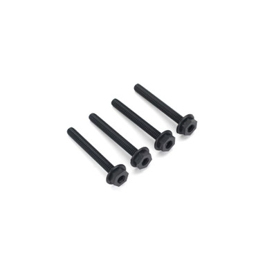Dubro 1/4-20 x 2in Nylon Wing Bolts, 4pcs, Part 142