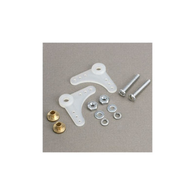 Dubro 90 Nylon Bellcrank Assembly, 2pcs, Part 167