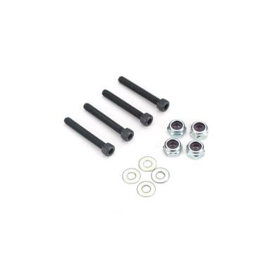 Dubro 6-32 x 1in Cap Head Bolt with Lock Nuts, 4pcs, Part 179