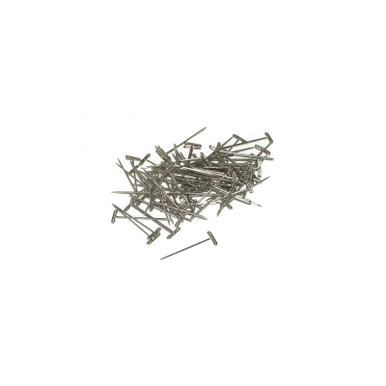 Dubro 1-1/4in Nickel Plated T-Pins, 100pcs, Part 253