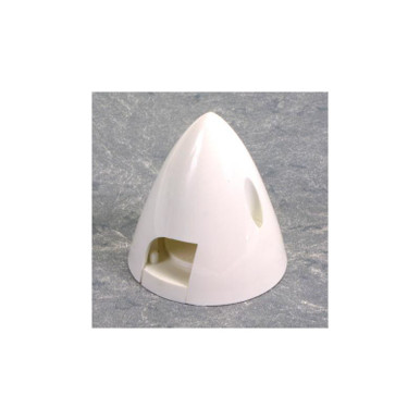 Dubro 2-1/4in Spinner, White, Part 278