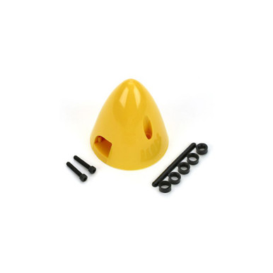 Dubro 2-1/4in Spinner, Yellow, Part 281