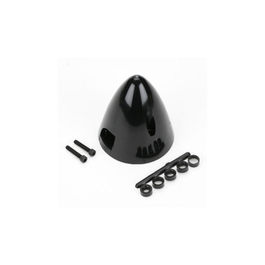 Dubro 2-1/2in Spinner, Black, Part 285