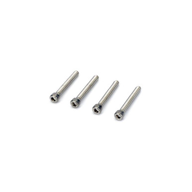 Dubro 4-40 x 1in Stainless Steel Cap Head Screws, 4pcs, Part 3118