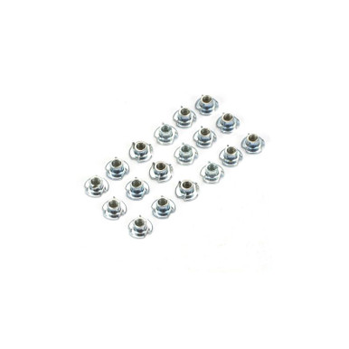 Dubro 6-32 Blind Nuts, 24 Pc Bulk Pack, Part 607