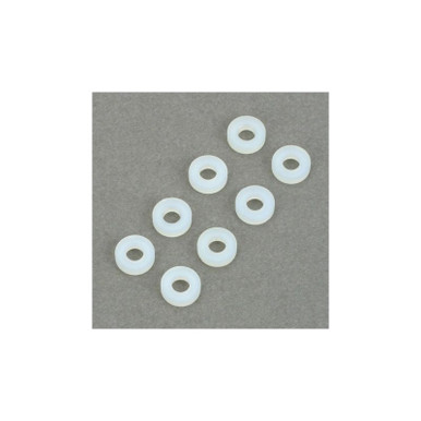 Dubro No. 4 Nylon Flat Washer, 8pcs, Part 635