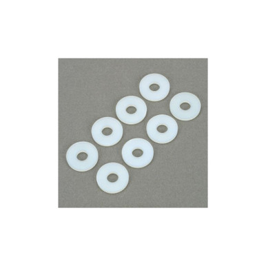 Dubro No. 10 Nylon Flat Washer, 8pcs, Part 638