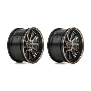 Losi Wheel RR Volk Racing CE28N 54x30mm Gun Metal, 2pcs