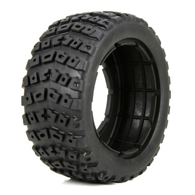 Losi LeftandRight Tire(1ea)andFoam Insert, 2pcs,1,5 4wd DB XL