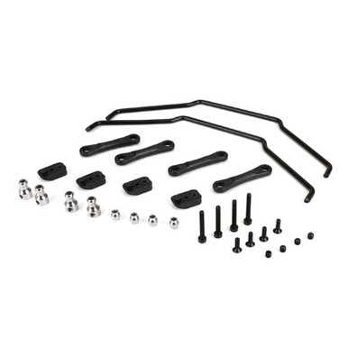 Losi Front and Rear Sway Bar Kit, 1,5 4wd DBXL