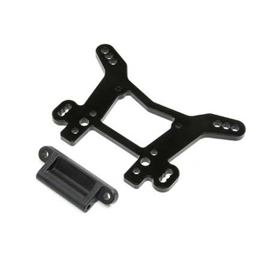 Losi Black Aluminium Rear Shock Tower, DBXL 2.0, DBXL-E 2.0