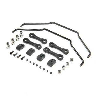 Losi Front and Rear Sway Bar Set, DBXL 2.0, DBXL-E 2.0