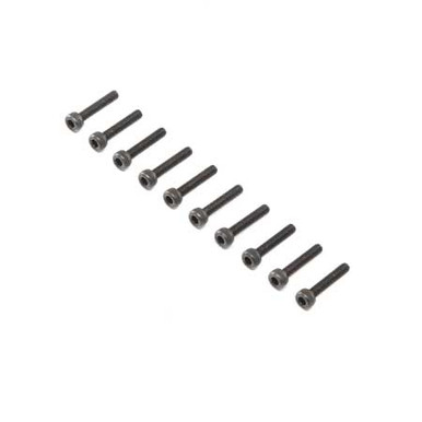 Losi Cap Head Screws, Stl, BO, M3 x 16mm (10)